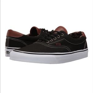 Vans Era 59 C&L Black/Italian Weave Men's Classic Skate Shoes